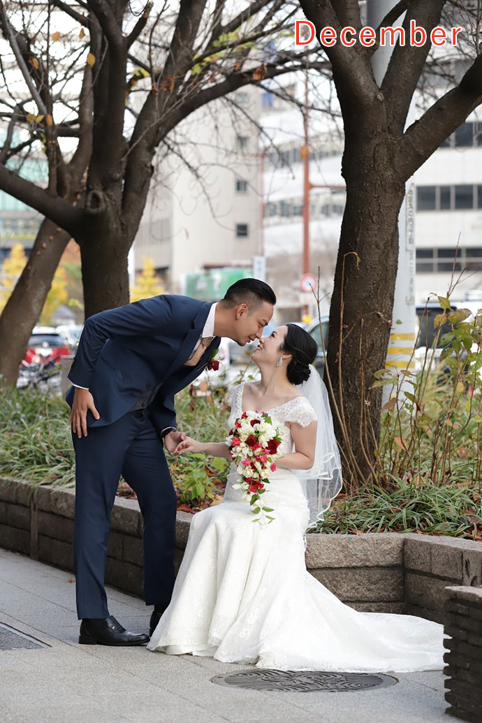 結婚式の喜び＆日本満喫の旅